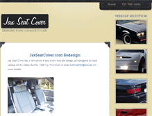 Tablet Screenshot of jaxseatcover.com